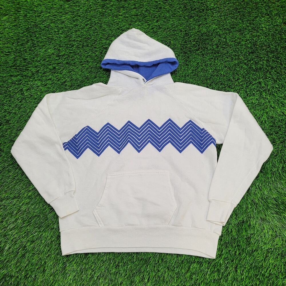 Vintage 80s Abstract Hoodie Womens Large 20x20 Boxy